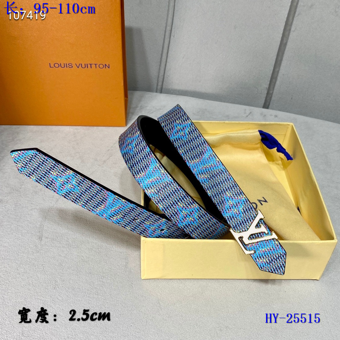 LV Belts 2.5 cm Width 035